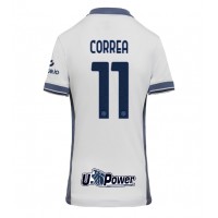 Inter Milan Joaquin Correa #11 Replica Away Shirt Ladies 2024-25 Short Sleeve